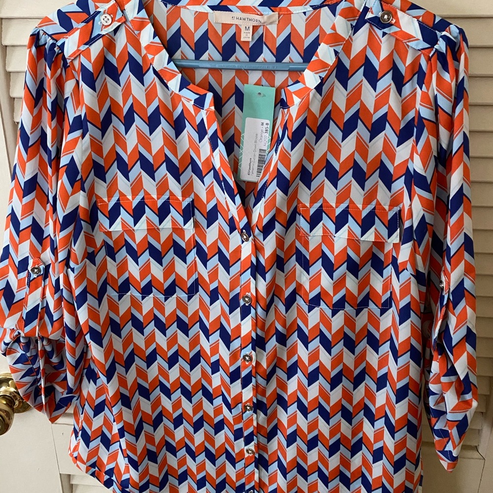 41Hawthorne Tameron Button Down Blouse